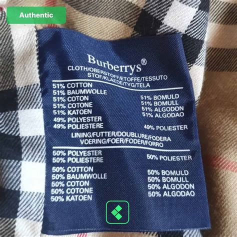 how to tell fake burberry|check burberry serial number.